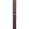 Ekena Millwork Hamilton Steel Bracket, Hammered Brown 2"W x 14"D x 14"H BKTM02X14X14HAHBR - alternate 9